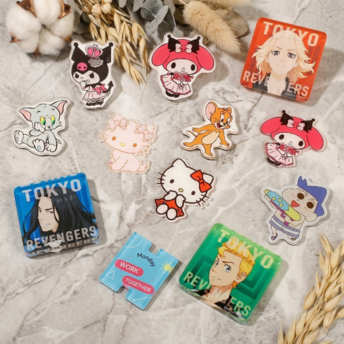Custom Cartoon Acrylic Fridge Magnet